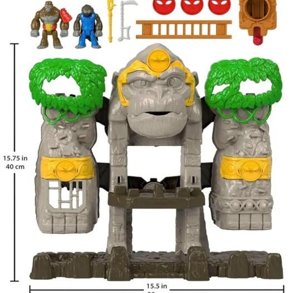 Fisher Price Imaginext Gorilla Fortress HTK86 & Boss Level Army Pack 2 Pack - Picture 5 of 16